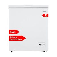 congelador horizontal nilson nch1500edc 142l dual cooling