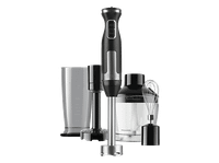 batidora de mano - blackdecker bxhba1500e 1500w 20 velocidades cuchillas acero inoxidable negro