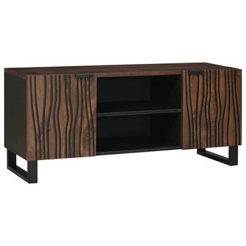 Unidades De Tv 105 X 33 X 46 Cm Nogal Madera De Ingeniería Vidaxl