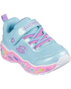 de SKECHERS ZAPATILLAS PLAY SCENE FUN SQUAD TURQUESA MULTI 303158N-TQMT AZUL