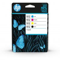 cartucho de tinta original hp 912 pack negro  tricolor