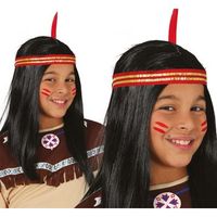 peluca melena indio en caja infantil talla unica