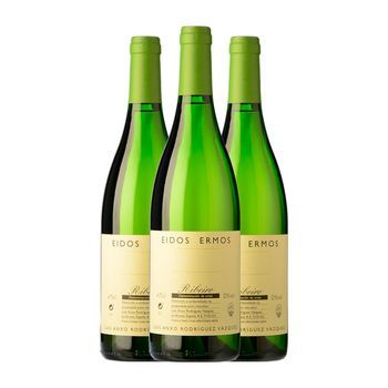 Luis Anxo Vino Blanco Eidos Ermos Blanco Ribeiro 75 Cl 12% Vol. (pack De 3 Unidades)