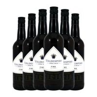 valdespino vino generoso seco jerez-xeres-sherry 75 cl 15 vol pack de 6 unidades