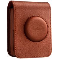 fujifilm funda marron para camara mini evo