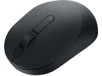 Ratón - Dell MS3320W, Interfaz 2.4 GHz, Bluetooth 5.0, 36 meses Autonomía, Negro