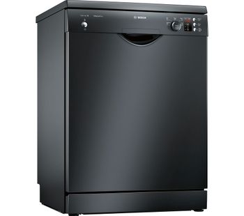 BOSCH SMS25AB00G Full-size Dishwasher - Black, Black