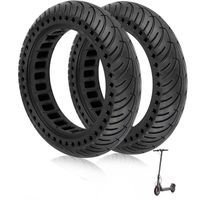 rueda maciza para patinete electrico 85 pulgadas neumatico solido de 8520 para patinete electrico rueda  rueda de repuesto antipinchazo neumaticos de reemplazo delanterotrasero compatible con