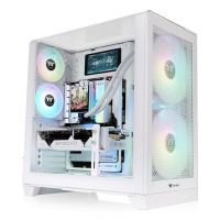 caja thermaltake view 390 air blanco gaming vidrio templado argb atx