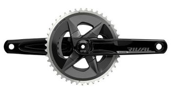 Juego de bielas sram rival d1 dub wide 43 30 dientes 2x12v  sin caja  negro
