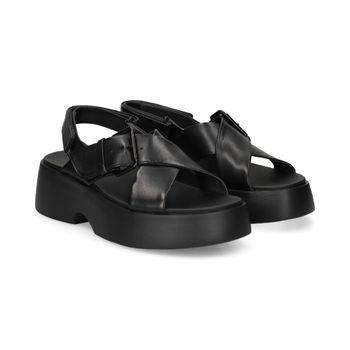 Camper Sandalias Con Plataforma Mujer - Negro Talla 36