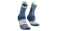 compressport pro racing socks v4 0 run high azul