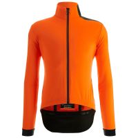 santini vega hooded multi jacket - s - flashy orange