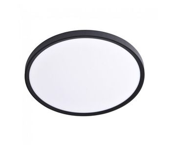 Plafón de techo led gein negro cct 3-step dim 24w marca wonderlamp