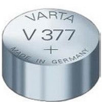 varta 1x 155v v 377 single-use battery sr66 oxido de plata