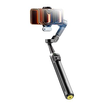 AOCHUAN Smart V3 Estabilizador de gimbal de 3 ejes para smartphone, seguimiento automático de rostro con IA en 360°, seg