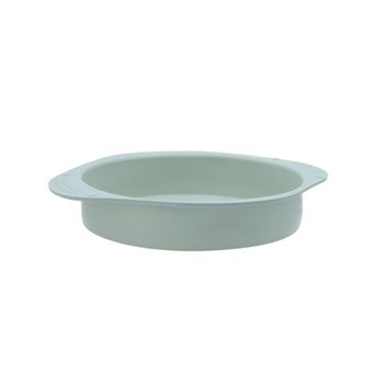 Molde tarta hondo silicona azul 29x24 cm