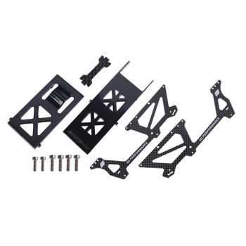 GOOSKY S2 Max RC helicóptero Conjunto de piezas de actualización Panel lateral de fibra de carbono + Soporte inferior Pl