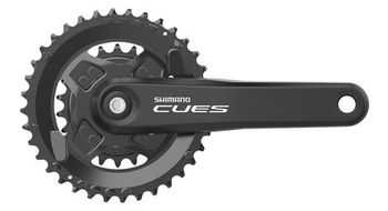 Platos y bielas shimano cues fc u4000 2 36 22t 9 10 11s negro
