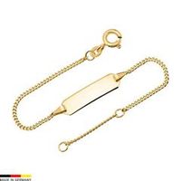id pulsera oro de 8 quilates 14cm