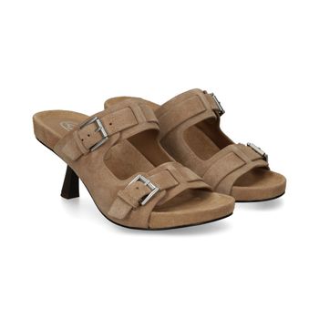 Ash Sandalias Con Tacón Mujer - Marrón Talla 40