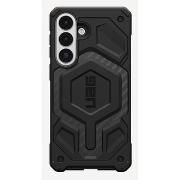 Funda para móvil Urban Armor Gear Monarch Pro rígida carbono grafito negro para Galaxy S26 Plus