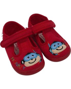 de ZAPY ZAPATILLAS DE CASA ROJO