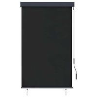 estor enrollable de exterior gris antracita 100x250 cm