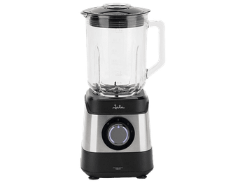 Batidora de vaso - Jata JEBT3855, 1500W, 1.8l, 2 Velocidades + Pulse, Pica Hielo, Acero inoxidable