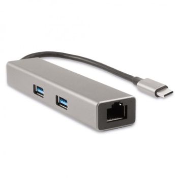 CoolBox MiniDOCK4 Hub Multipuerto USB-C a HDMI/RJ-45/USB 3.0