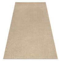 alfombra casablanca loom beige lazo suave interior y exterior 200x200 cm