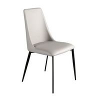 silla polipiel gris claro angel cerda 4184 46x58x88