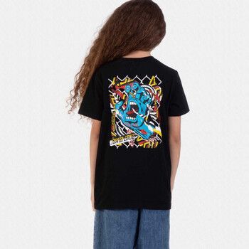 Santa Cruz Tops y Camisetas Youth damaged hand t-shirt para niño