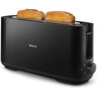 philips daily collection hd259090 tostadora 2 rebanadas 1030w negra