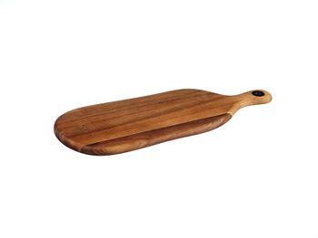 Tabla de cortar de madera de acacia freja - 41 x 16cm