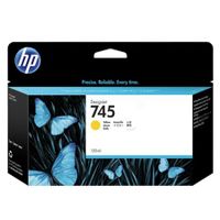 hp 745 yellow original high capacity ink cartridge f9k02a