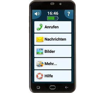 AMPLICOMMS PowerTel M9500 - 8 GB, Black, Black