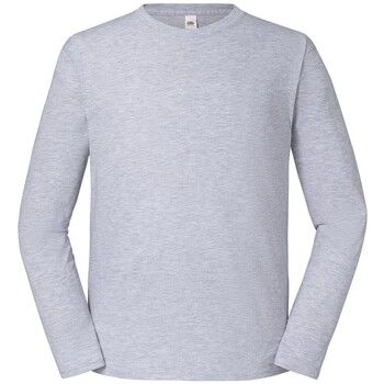 Fruit Of The Loom Camiseta manga larga Iconic 195 Premium para hombre