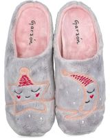 de garzon 7312-275 zapatillas de casa para mujer gris