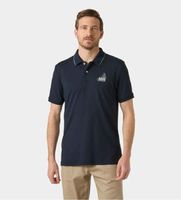 helly hansen para hombre 34545 polo hp figari marino l casual poliamida manga corta