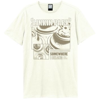 Amplified Clothing Camiseta manga larga Somewhere I Belong para hombre