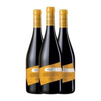 ponte da boga vino tinto capricho ribeira crianza 75 cl 135 vol pack de 3 unidades