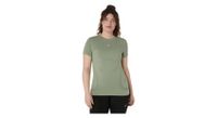 maillot mangas cortas asics road seamless mujer verde