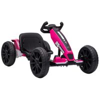 aiyaplay go-kart electrico para ninos 12v con 2 motores asiento ajustable 4 posiciones arranque suave ruedas eva faros led