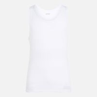 calvin klein 3-pack cotton-blend jersey tank tops - l