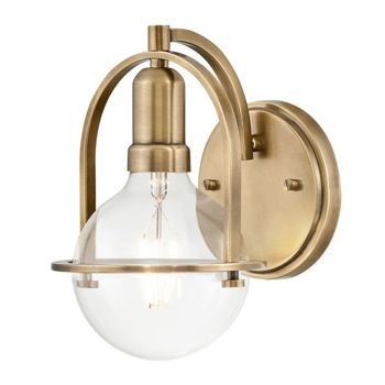 Aplique de pared somerset transparente