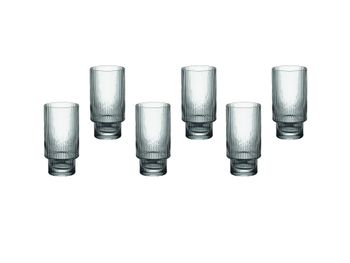 Vasos para refrescos ø7cm - 6 piezas - transparente