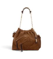 bash para mujer 2h26cfmp bolso tote de ante june marron osfa casual piel