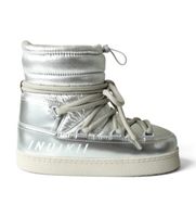 inuikii para mujer 10020030192 botas mountain gloss plateado 40 plata plano cordones casual