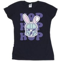 disney camiseta manga larga the mandalorian hop into easter para mujer